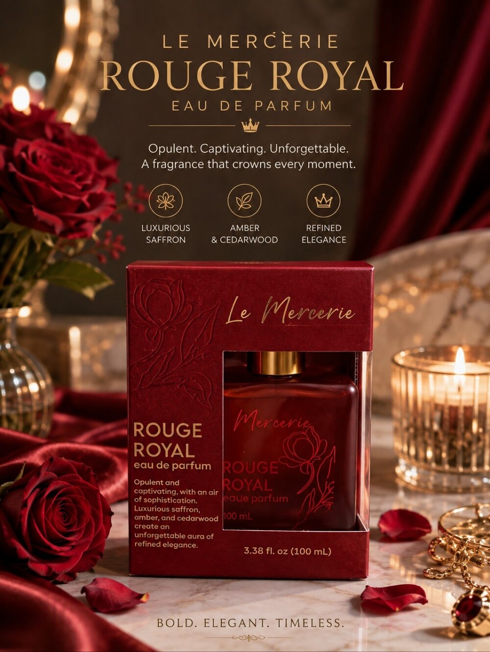 NIB ROUGE ROYAL 3.38 FL. OZ / 100 ML